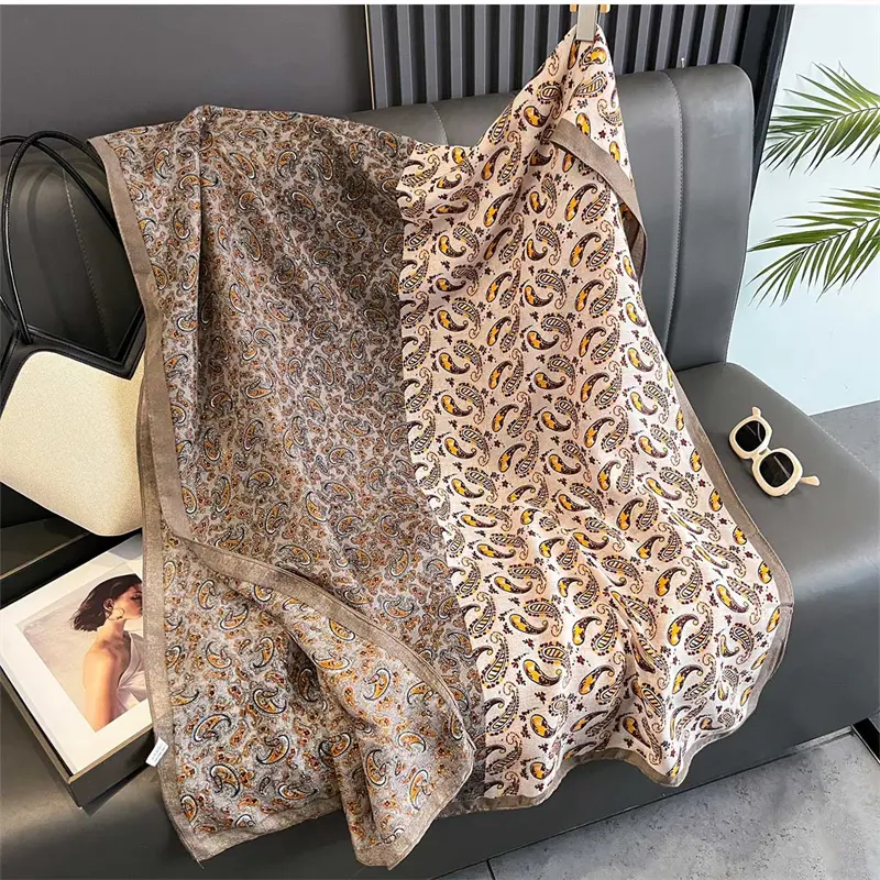 Luxury Brand Scarf Love Cotton Shawl Lady Wrap Large Pashmina Hijab Headband Scarves Islamic Turban Bufanda Foulard Stoles
