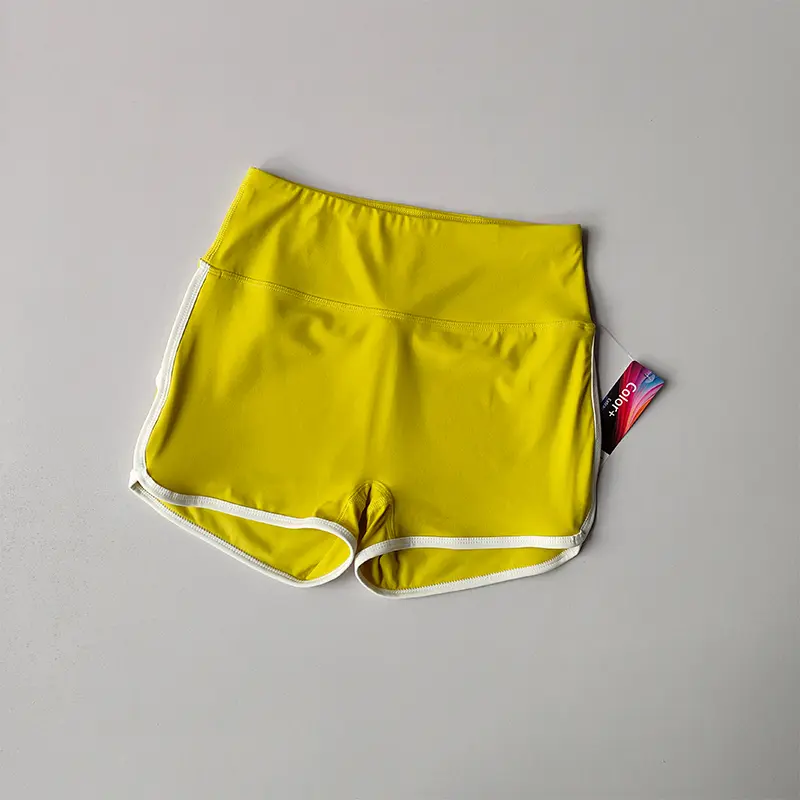 Sports Shorts for Women's Fitness Pants Anti-exposure High-waist Yoga Pants Quick-drying Casual Pants Summer Three-point Pants
