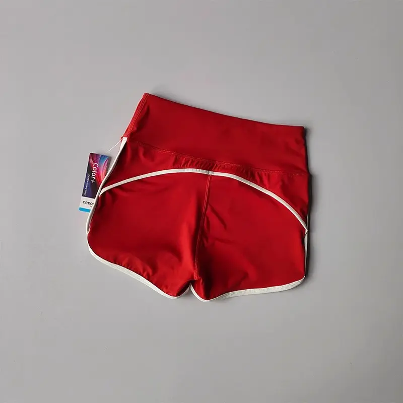 Sports Shorts for Women's Fitness Pants Anti-exposure High-waist Yoga Pants Quick-drying Casual Pants Summer Three-point Pants