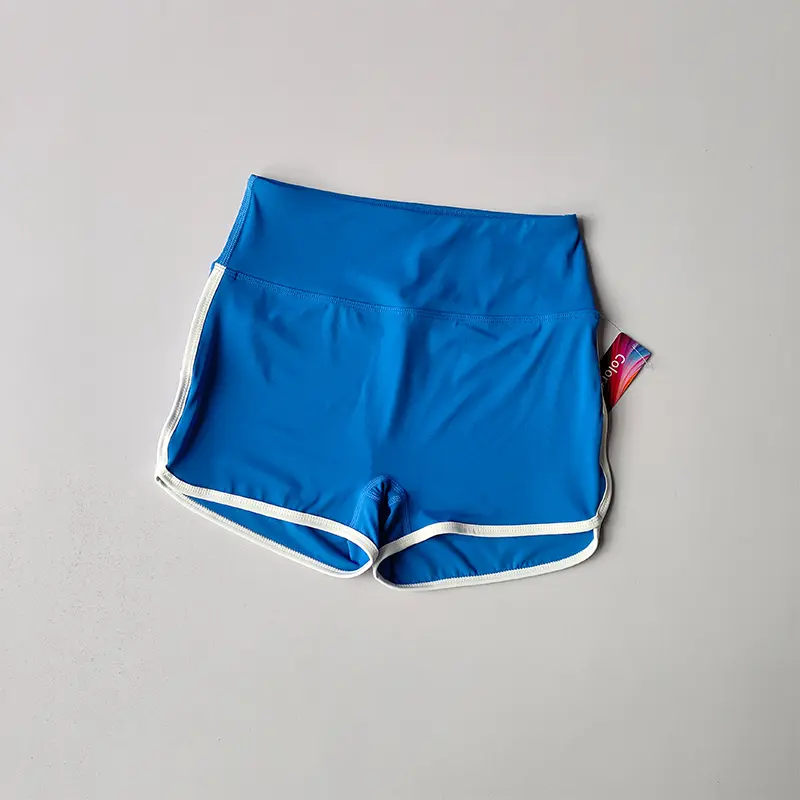 Sports Shorts for Women's Fitness Pants Anti-exposure High-waist Yoga Pants Quick-drying Casual Pants Summer Three-point Pants