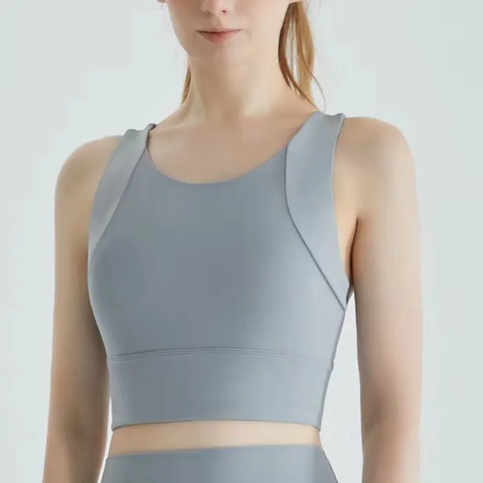 Professional Integrated Sports Vest Shock-proof Gathering Sports Underwear for Women Running Quick Dry Yoga Fitness Bra Cloth