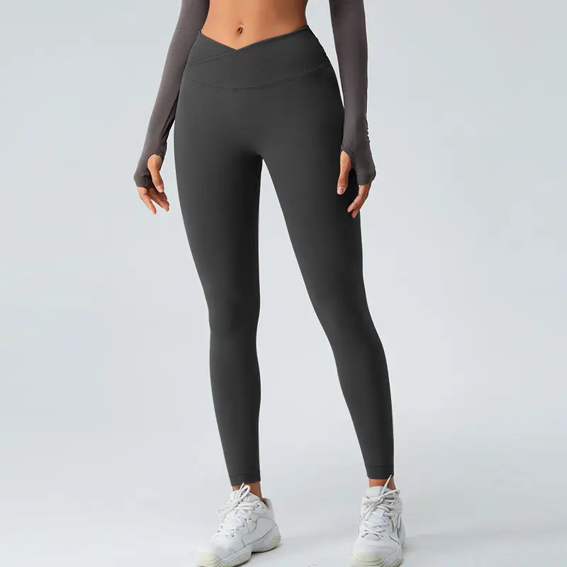 High Waisted Abdominal Hip Lifting Fitness Pants Quick Drying Tight Fitting Sports Internet Famous Peach Running Yoga Leggings