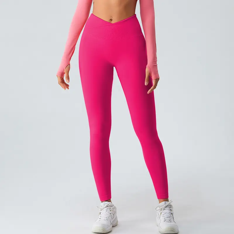 High Waisted Abdominal Hip Lifting Fitness Pants Quick Drying Tight Fitting Sports Internet Famous Peach Running Yoga Leggings
