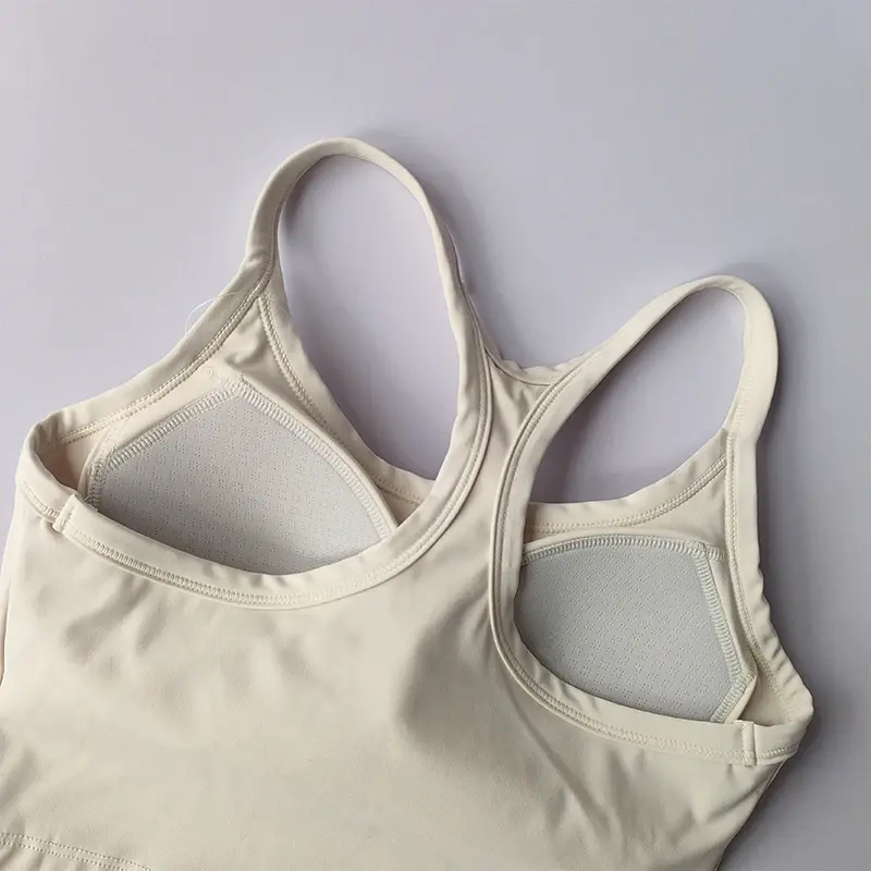 Integrated Back Yoga Underwear Female Professional Pilates Training Sports Bra Running Fitness Camisole Vest