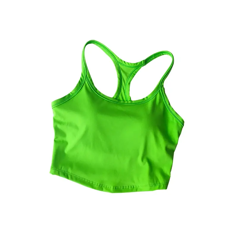Integrated Back Yoga Underwear Female Professional Pilates Training Sports Bra Running Fitness Camisole Vest