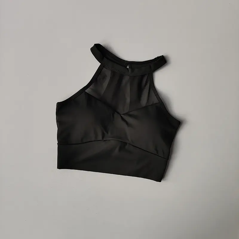 Shoulder Straps Beautiful Back Sports Bra Women's Running Fitness Quick Drying, Gathering Sexy Bra Yoga Crop Top Seamless Suit