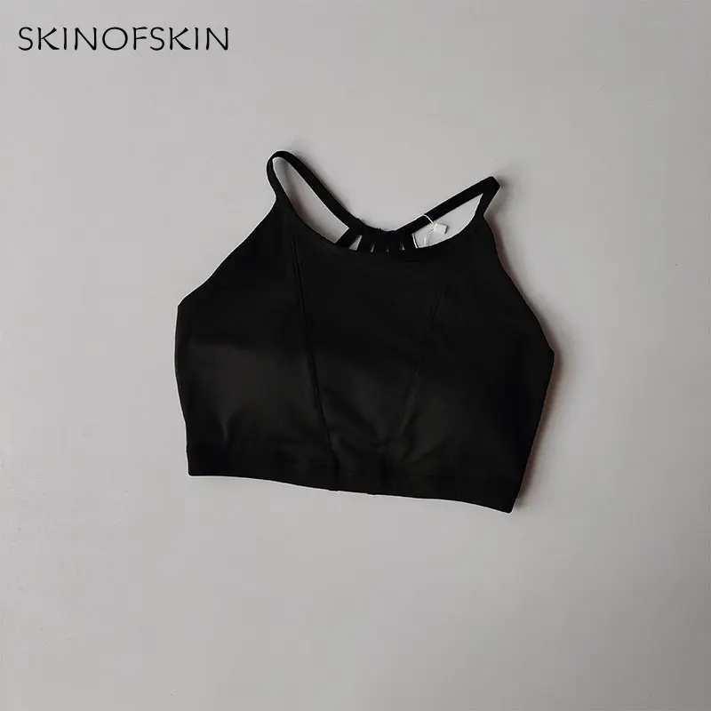 Integrated Sports Bra Women's Beautiful Back High-intensity Running Gathering Anti Sagging Yoga Bra Quick Drying Fitness Vest