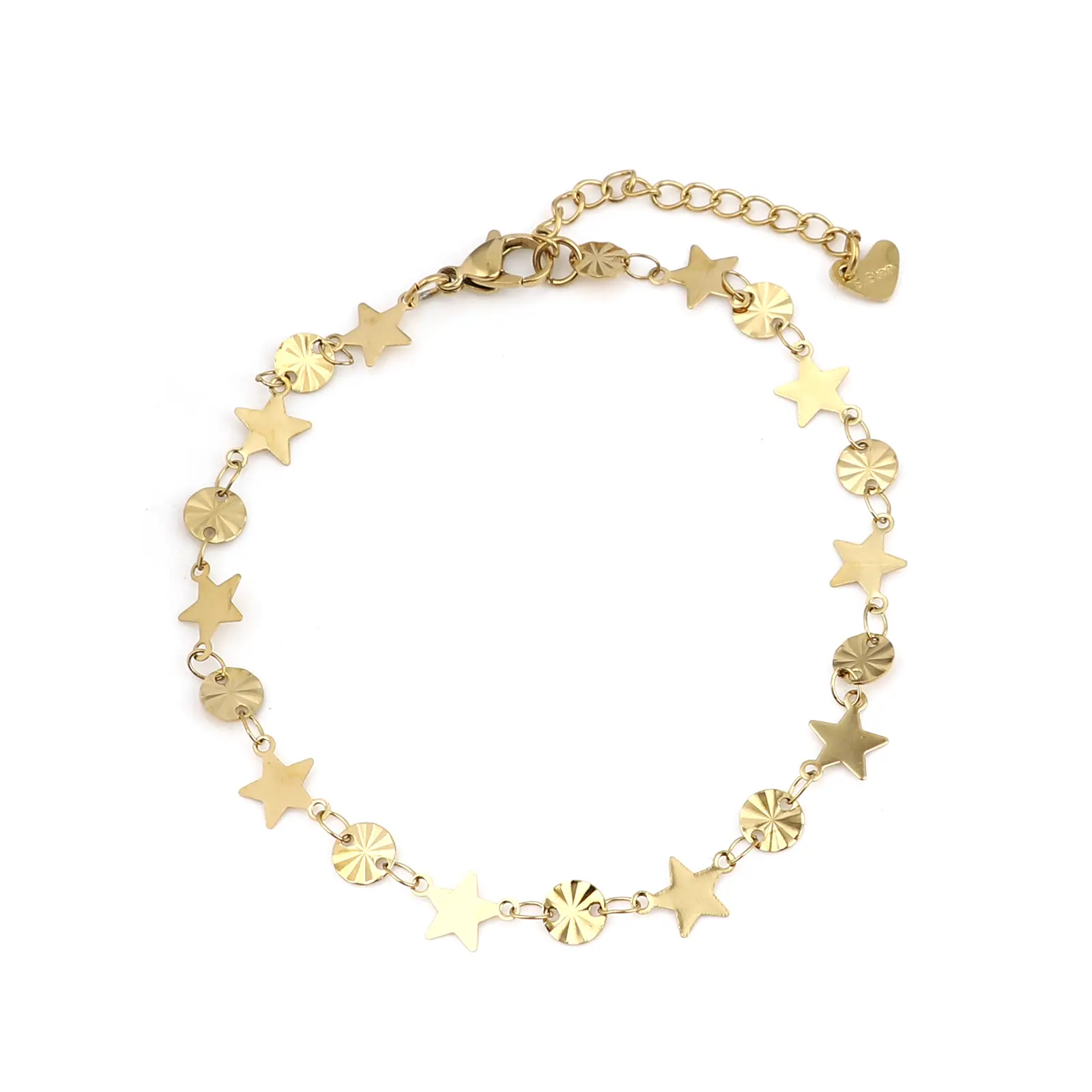 12 Styles 304 Stainless Steel Anklet  Gold Color Chain Anklet Bracelet For Womenon the leg Beach Barefoot Foot-Chain Jewelry