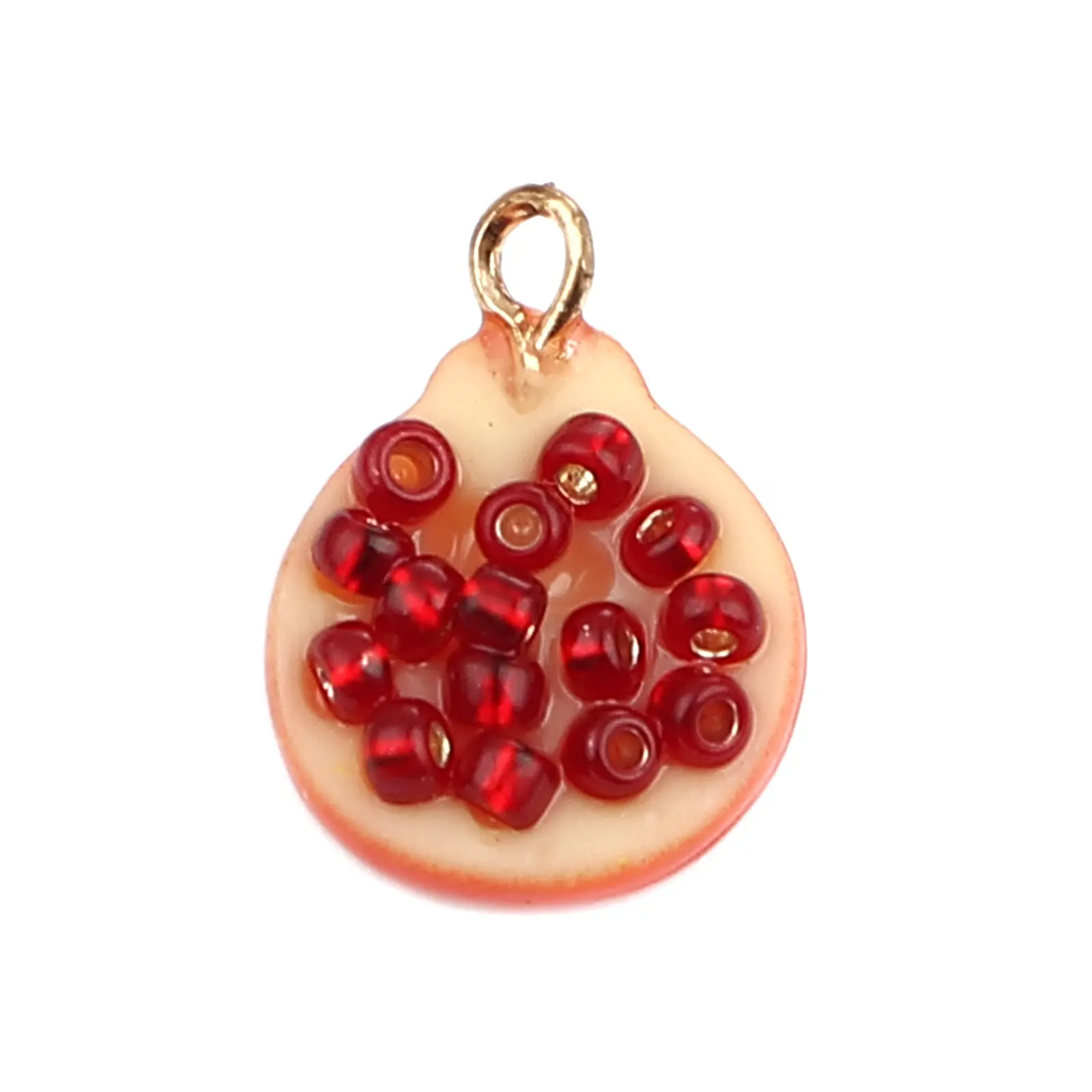 3/5 PCs Green Purple Fruit Grape Charms Zinc Based Alloy Simulation Resin Fruit Grape Pendants Gold Color For DIY Making Jewelry