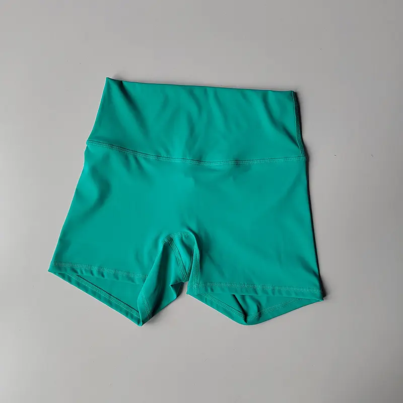Nude Skin-friendly Yoga Shorts High Waist Hip Lifting Tight Sports Pants Quick-drying Training Running Fitness Hot Pants Summer