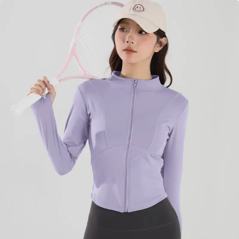 New Yoga Jacket for Women Autumn and Winter Professional Sports Jogging and Cycling Clothes Long-sleeved Fitness Clothes Shirts