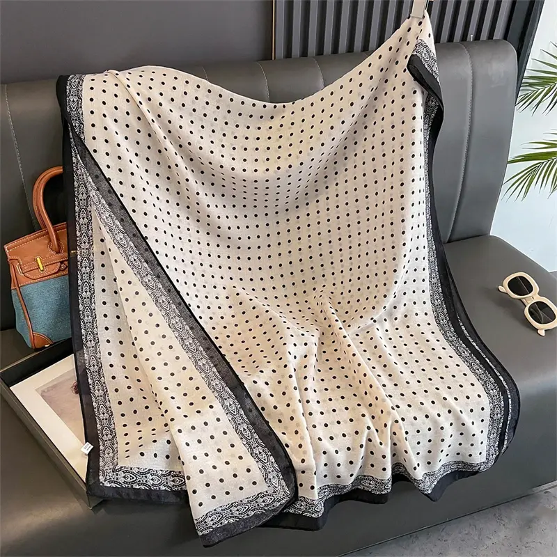 Luxury Brand Scarf Love Cotton Shawl Lady Wrap Large Pashmina Hijab Headband Scarves Islamic Turban Bufanda Foulard Stoles