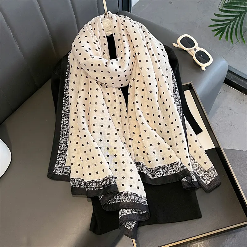 Luxury Brand Scarf Love Cotton Shawl Lady Wrap Large Pashmina Hijab Headband Scarves Islamic Turban Bufanda Foulard Stoles
