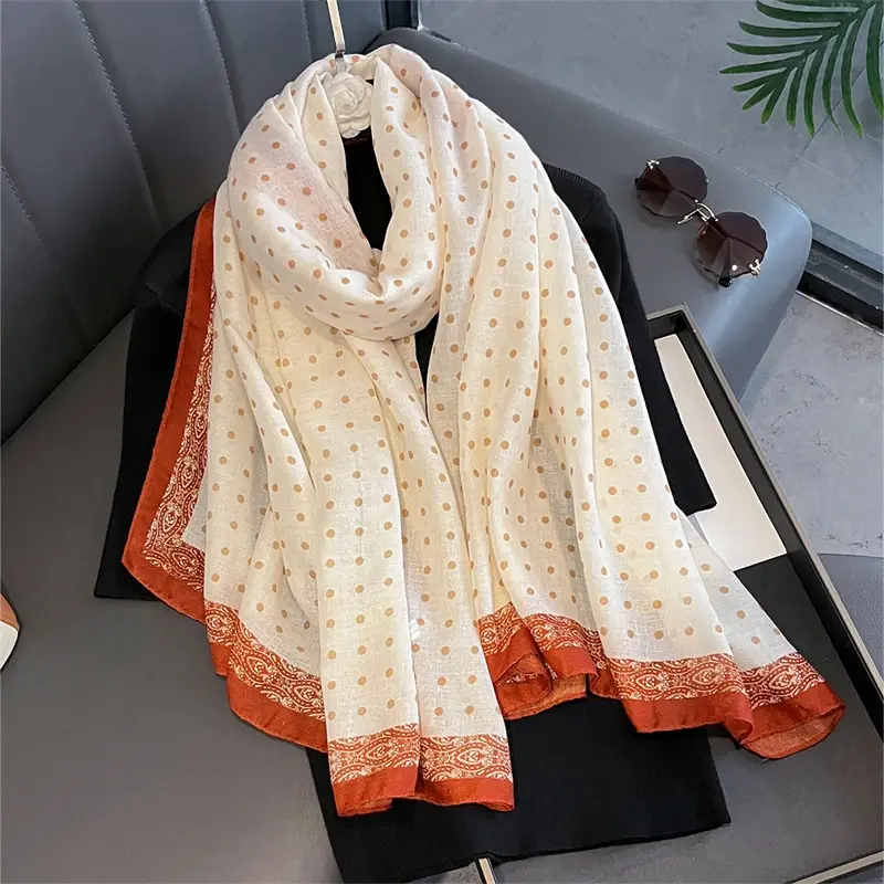 Luxury Brand Scarf Love Cotton Shawl Lady Wrap Large Pashmina Hijab Headband Scarves Islamic Turban Bufanda Foulard Stoles