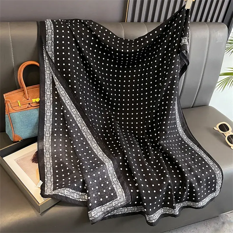 Luxury Brand Scarf Love Cotton Shawl Lady Wrap Large Pashmina Hijab Headband Scarves Islamic Turban Bufanda Foulard Stoles
