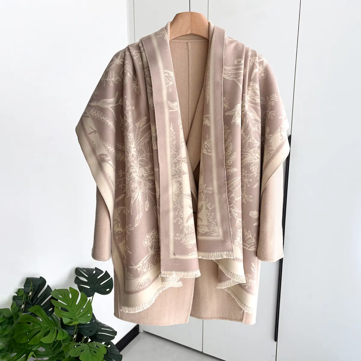 2025 Luxury Winter Cashmere Scarf Women New Design Warm Pashmina Blanket Poncho Scarves Female Print Shawl Thick Foulard Bufanda