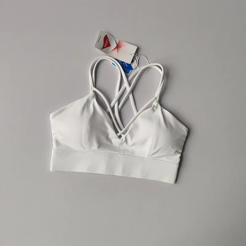 Women's Summer Shockproof Bra Beautiful Back and Sports Anti Sagging Running External Wear Training Fitness Yoga Tank Top Bra