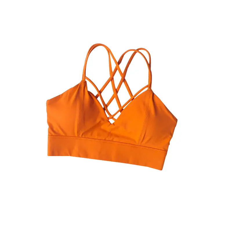 Women's Summer Shockproof Bra Beautiful Back and Sports Anti Sagging Running External Wear Training Fitness Yoga Tank Top Bra