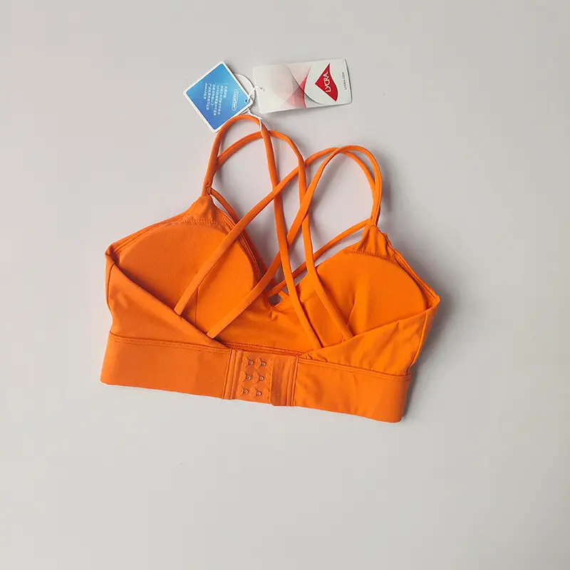 Women's Summer Shockproof Bra Beautiful Back and Sports Anti Sagging Running External Wear Training Fitness Yoga Tank Top Bra