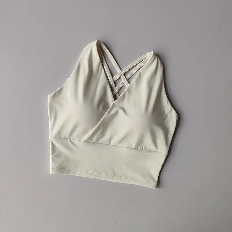 Sports Bra for Women Shock-absorbing and Anti Sagging Professional Vest Style Fitness Suit Running All-in-one Cup Yoga Suit Vest