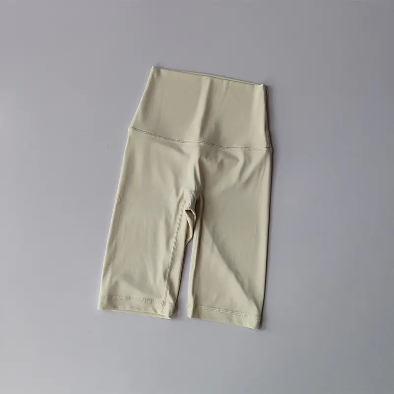 Tight Quarter Yoga High Waisted Slimming Sports Shorts Women Summer Running Fitness Hip Lifting Cycling Pants External Wear