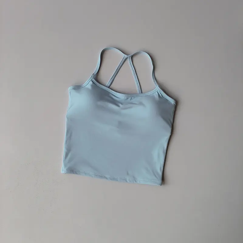 New Gym Fitness 2PCS Sports Vest Beauty Back Yoga Suit Sports Lingerie Running Women Pilates Bra High Waist Hip Lift Shorts Set