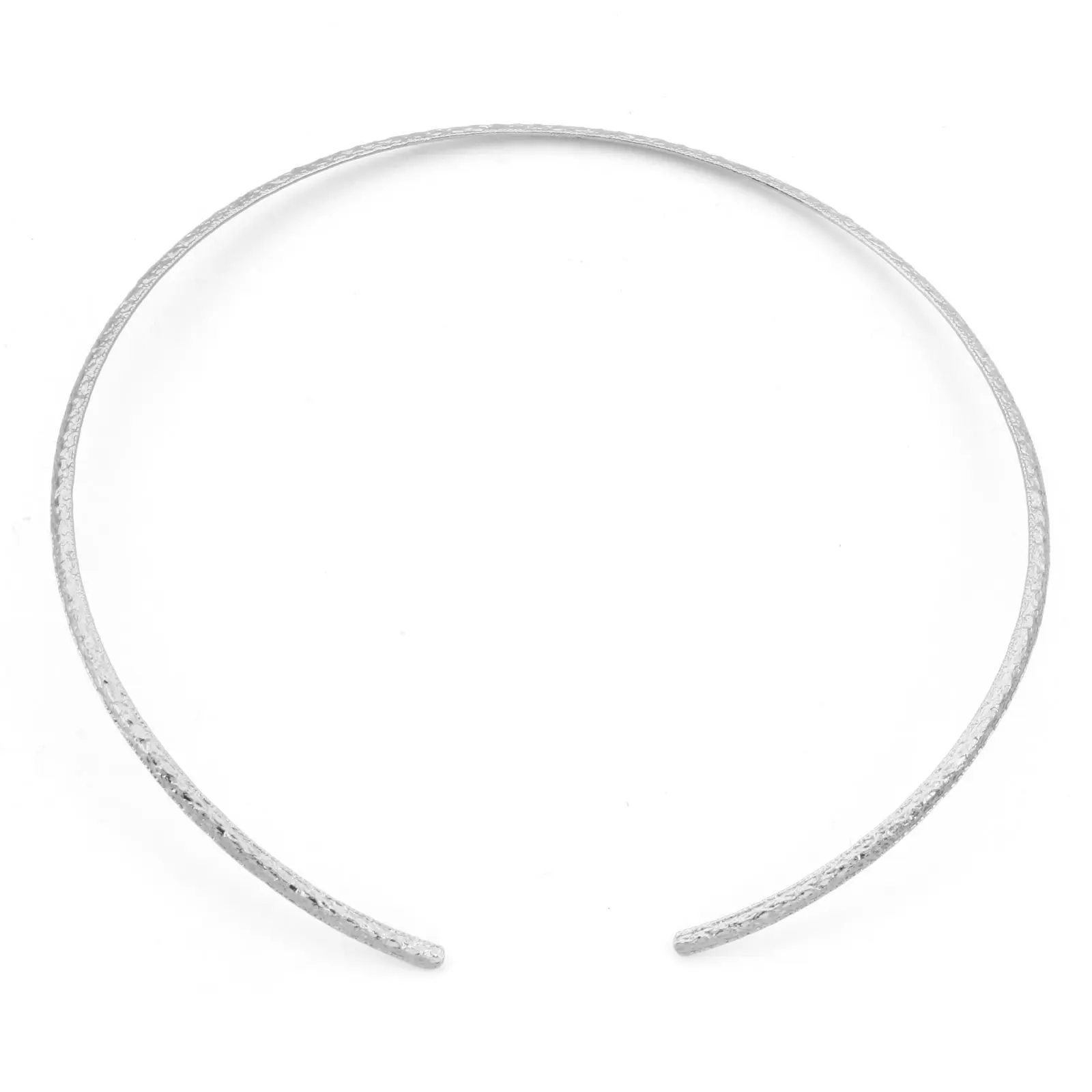 304 Stainless Steel Collar Neck Ring Handmade Link Chain Necklace For Men Women Punk Jewelry Gifts 42cm(16 4/8") Long, 1 Piece