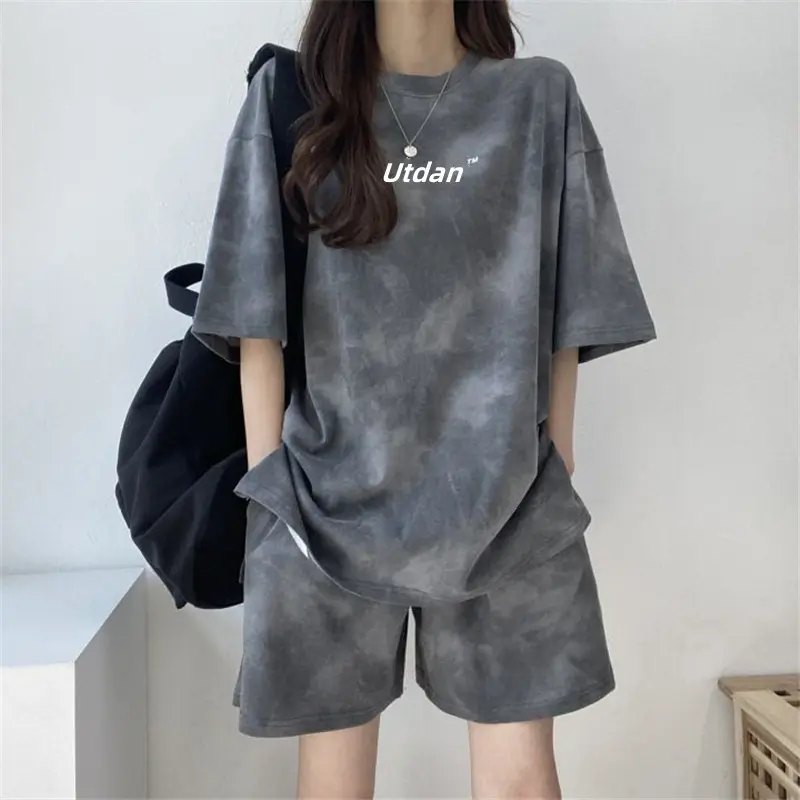 Running Sets Sports Suits for Women 2024 Summer Thin Sweet Tops and Shorts Casual Women's Suits Gym Sportswear Tracksuits
