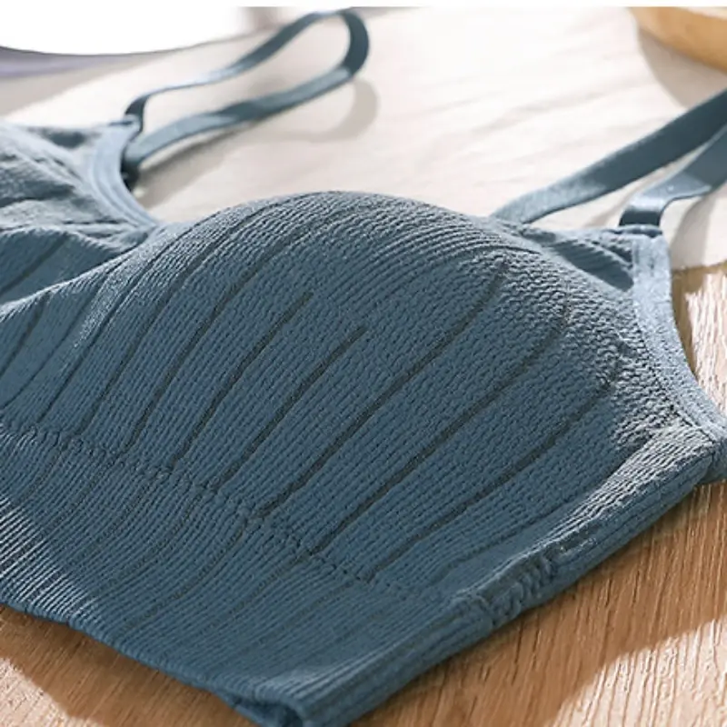Sexy Wireless Bralette Seamless Women Bra Padded Sleep Tops U-Shaped Back Sports Tube Top Breathable Crop Lingerie Underwear