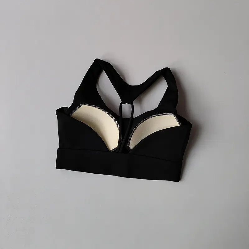 High-intensity Sports Underwear for Women Professional Shock-proof and Anti-sagging Yoga Vest Bra Running Fitness Clothing Top