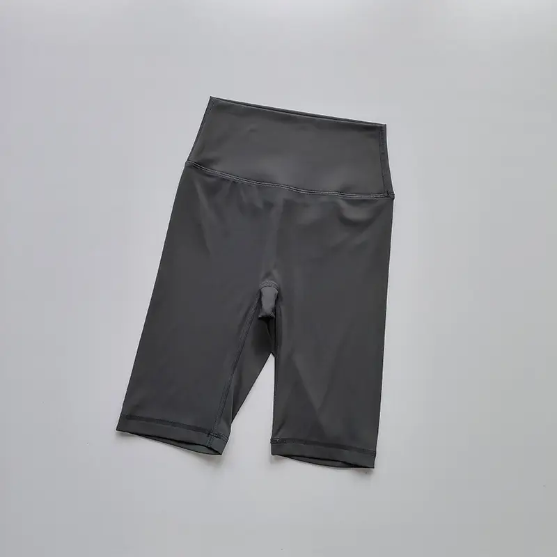 High Waisted Gaoshi Thread Nude Sports Running Yoga Capris Women's Quick Drying Fitness Running Shorts Summer Hot Shorts