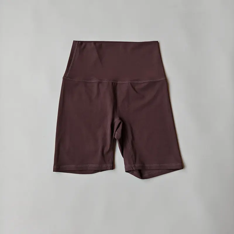 Summer Nude Shorts High Waist Seamless Yoga Shorts Scrunch Bum Gym Shorts Workout Biker Short Stretch Fitness Running Clothing