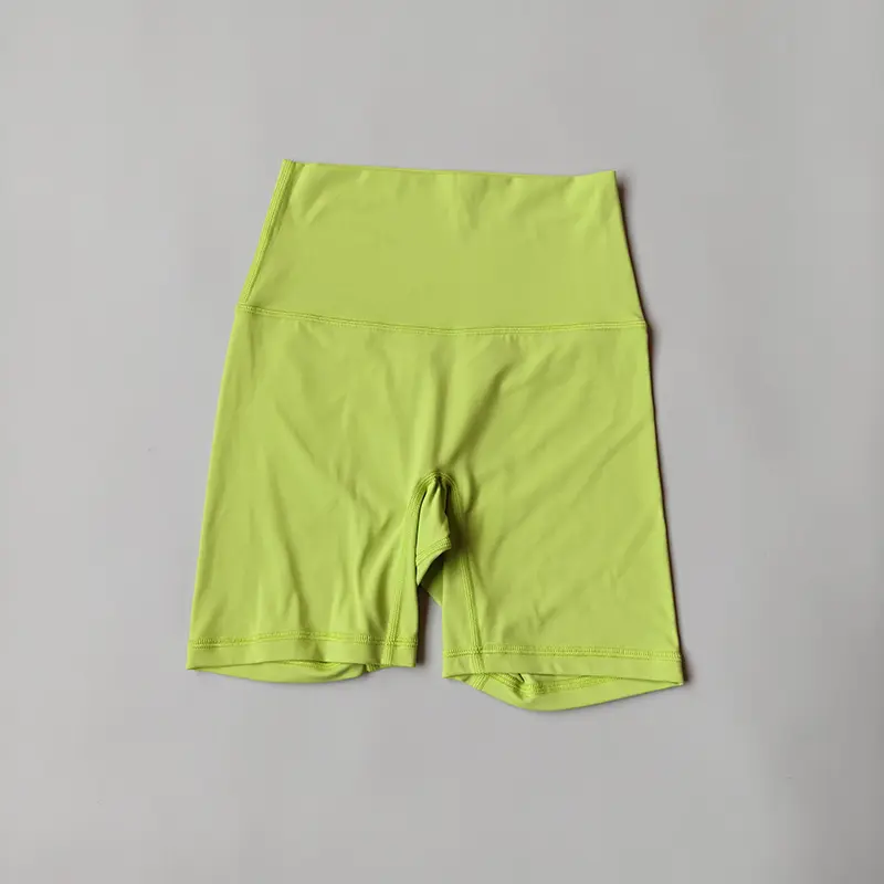 Summer Nude Shorts High Waist Seamless Yoga Shorts Scrunch Bum Gym Shorts Workout Biker Short Stretch Fitness Running Clothing