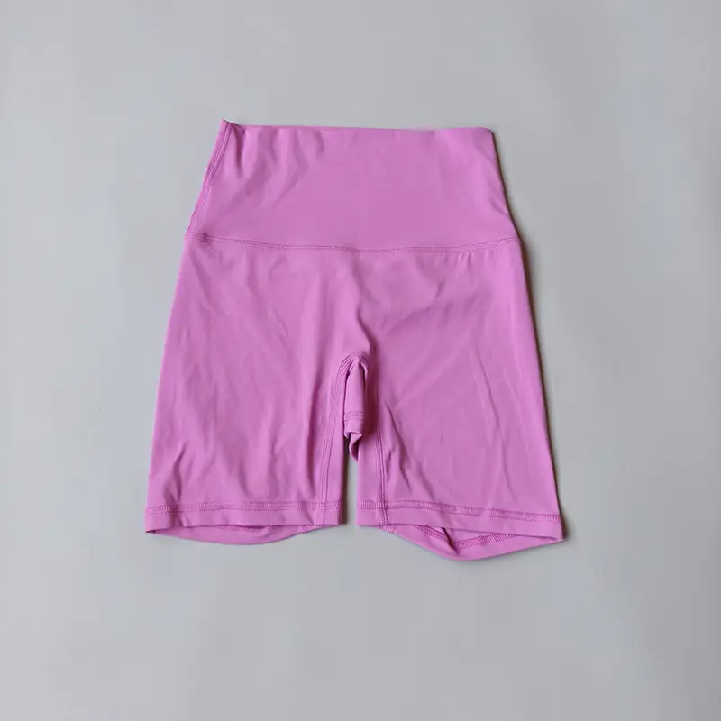 Summer Nude Shorts High Waist Seamless Yoga Shorts Scrunch Bum Gym Shorts Workout Biker Short Stretch Fitness Running Clothing