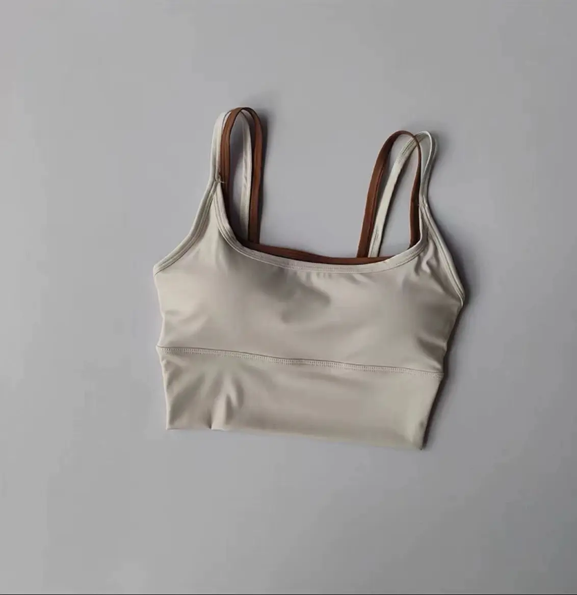 Sports Lingerie Yoga Bra Suspenders for Women Professional Training Shock-proof Vest Gathering Fitness Slim Fit and Wear Outside