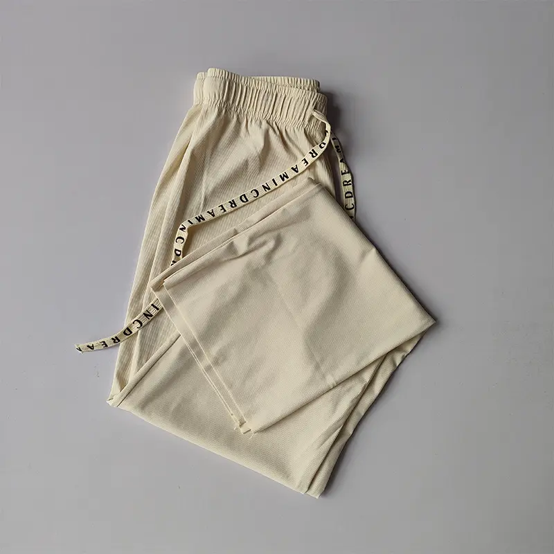 Ice Silk Wide-leg Pants for Women in Summer Thin 2025 New Casual High Waist Draping Leggings Loose Summer Straight Pants
