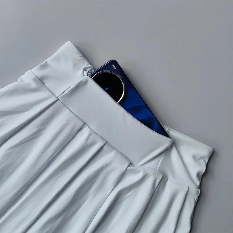 Summer Tennis Sports Short POLO Shirt Quick-drying Running Breathable Short-sleeved Fitness Suit Skirts and Pants for Women