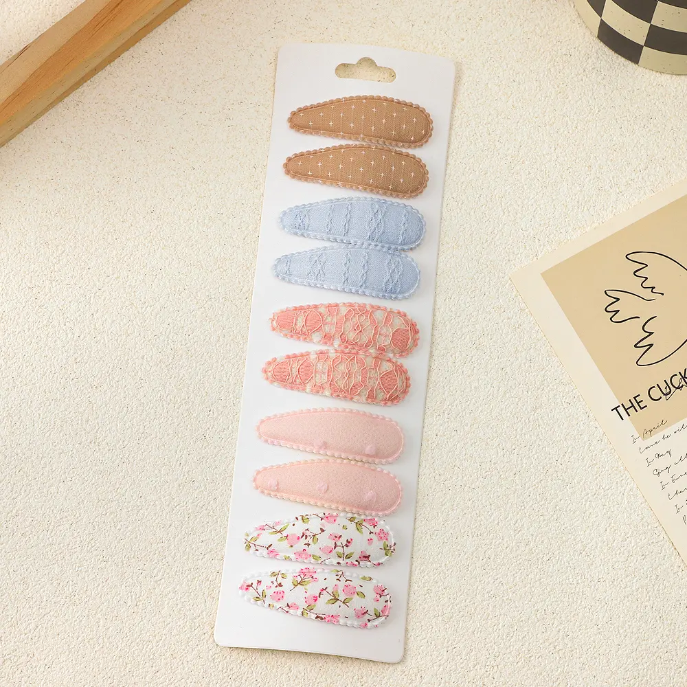 20Pcs Cartoon Kids Colorful Hair Clips Star BB Hair Bangs Hairpin for Girls Candy Love Duckbill Clip Cute Hair Accessories
