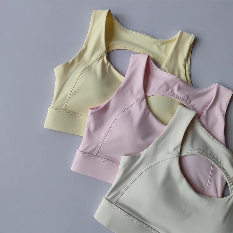 Integrated High-intensity Shock-proof Sports Bra for Women Quick-drying Running Pilates Vest Fitness Breast Collection Yoga Suit