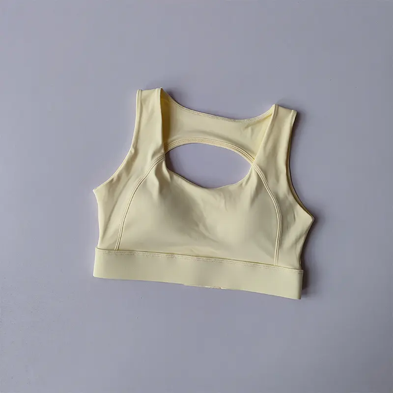 Integrated High-intensity Shock-proof Sports Bra for Women Quick-drying Running Pilates Vest Fitness Breast Collection Yoga Suit