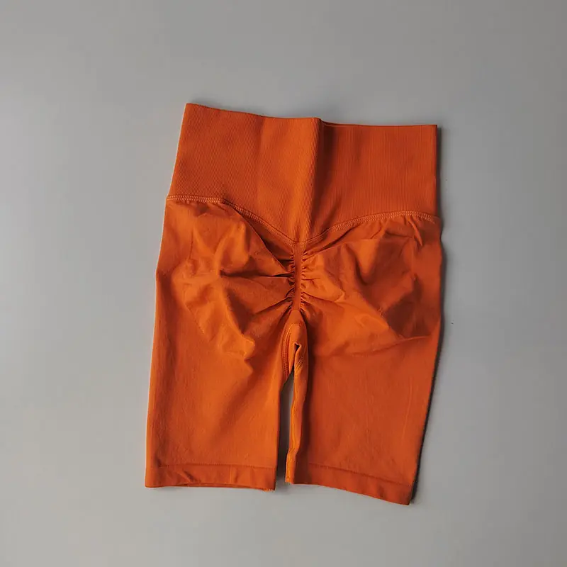 High Waist Peach Buttock Fitness Pants Elastic Slimming Tight High Waist Lifting Hips Pants Quick-drying Running Yoga Shorts