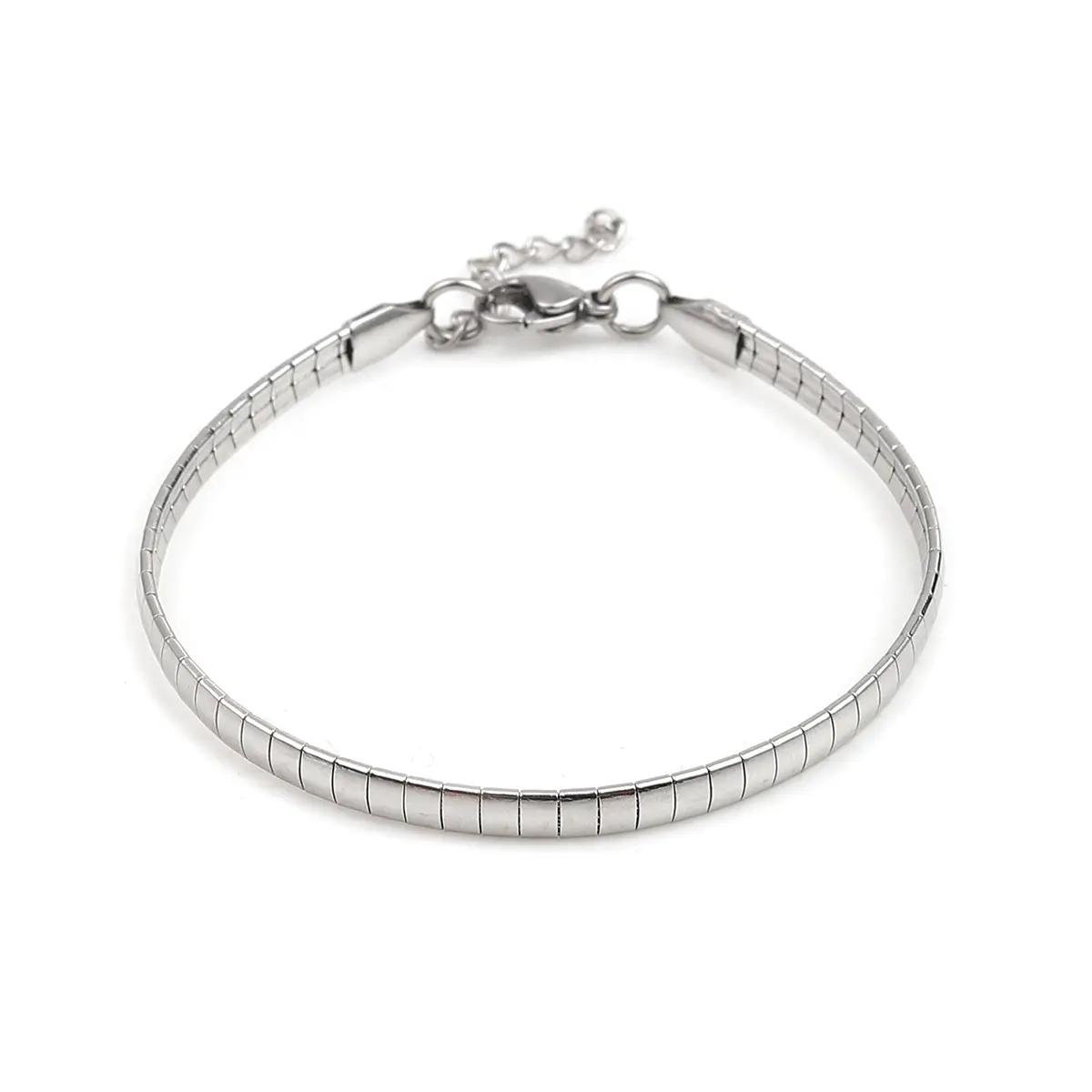 Fashion 304 Stainless Steel Bracelets Gold Color Snake Chain Bracelets For Women Men Vintage Jewelry Gifts 18.5cm long , 1 Piece