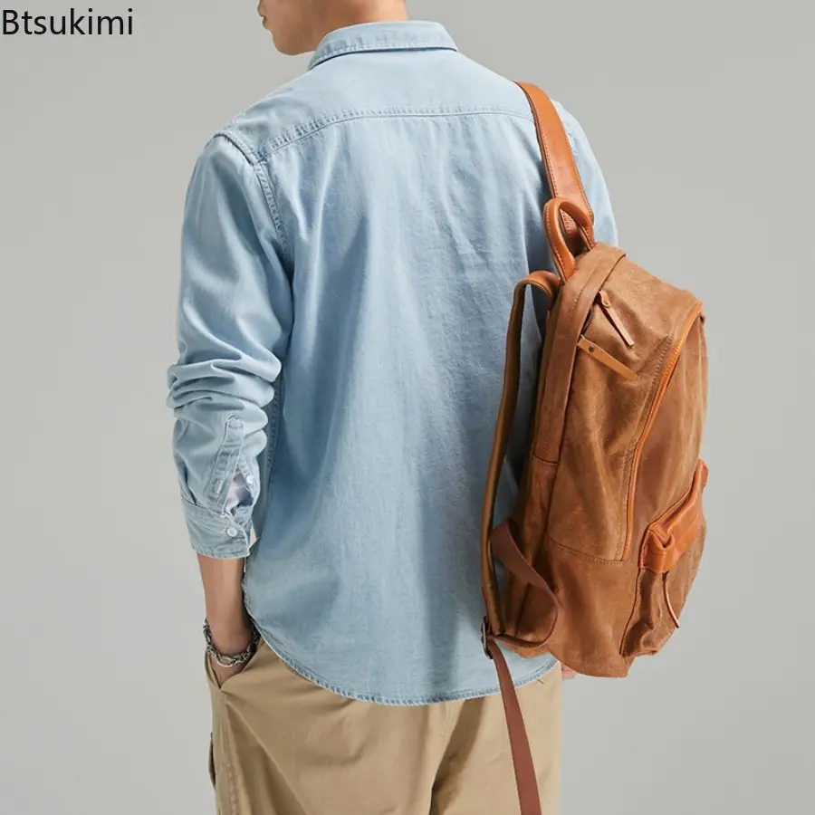 Men's Spring Autumn Long Sleeve Denim Shirts Fashion 100% Cotton Retro Style Shirt Jackets Trend Loose Casual Men Cowboy Tops