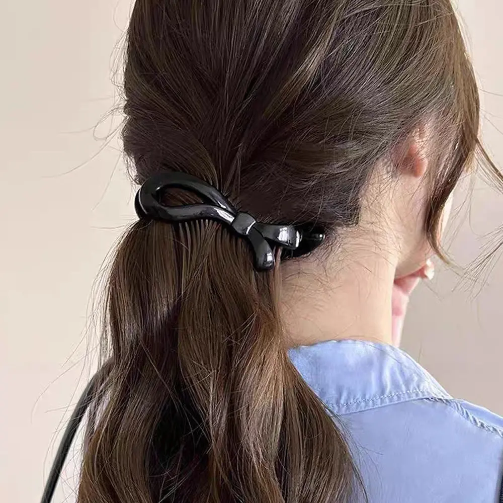 10.5cm Tortoiseshell Print Banana Clips Non Slip Strong Holder Twisted Barrttes For Ponytail Holder Women Girls Summer Headwear