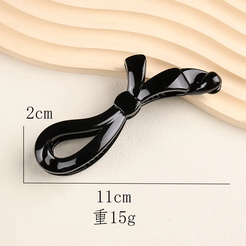 10.5cm Tortoiseshell Print Banana Clips Non Slip Strong Holder Twisted Barrttes For Ponytail Holder Women Girls Summer Headwear