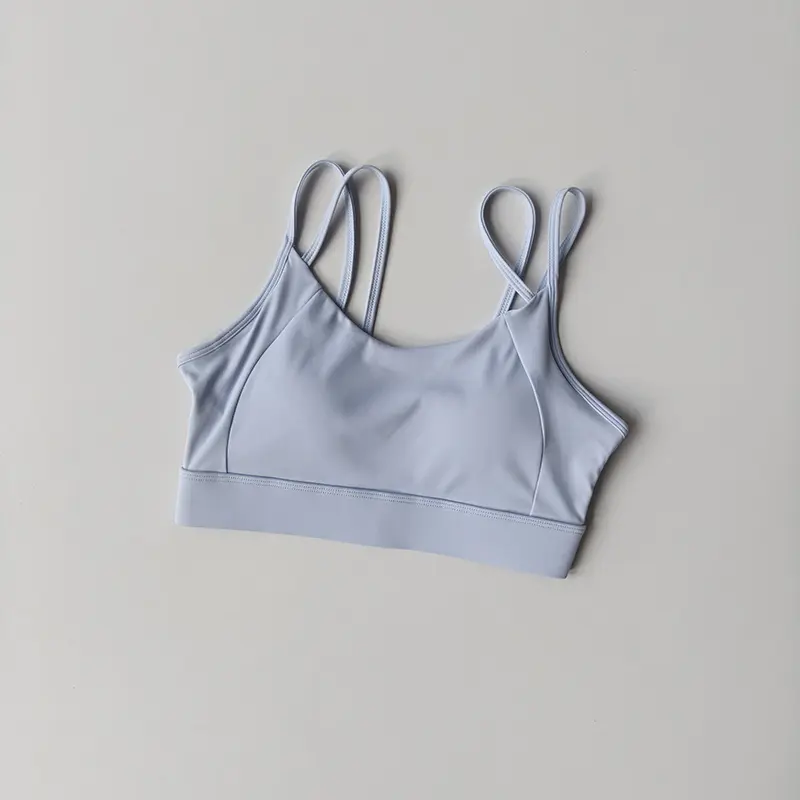 Sports Underwear Women Back Shockproof Gathering Running Vest Fitness Clothing Summer High-intensity Quick-drying Yoga Suit Bra