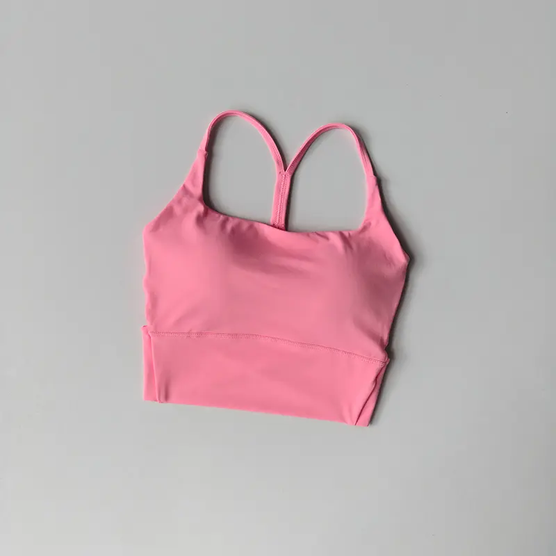 New Yoga Vest Integrated Shockproof Quick Dry Beauty Back Sling Fitness Pilates Sports Lingerie Women's Summer Running Bras