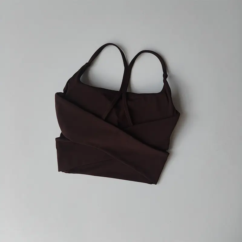 New Yoga Vest Integrated Shockproof Quick Dry Beauty Back Sling Fitness Pilates Sports Lingerie Women's Summer Running Bras