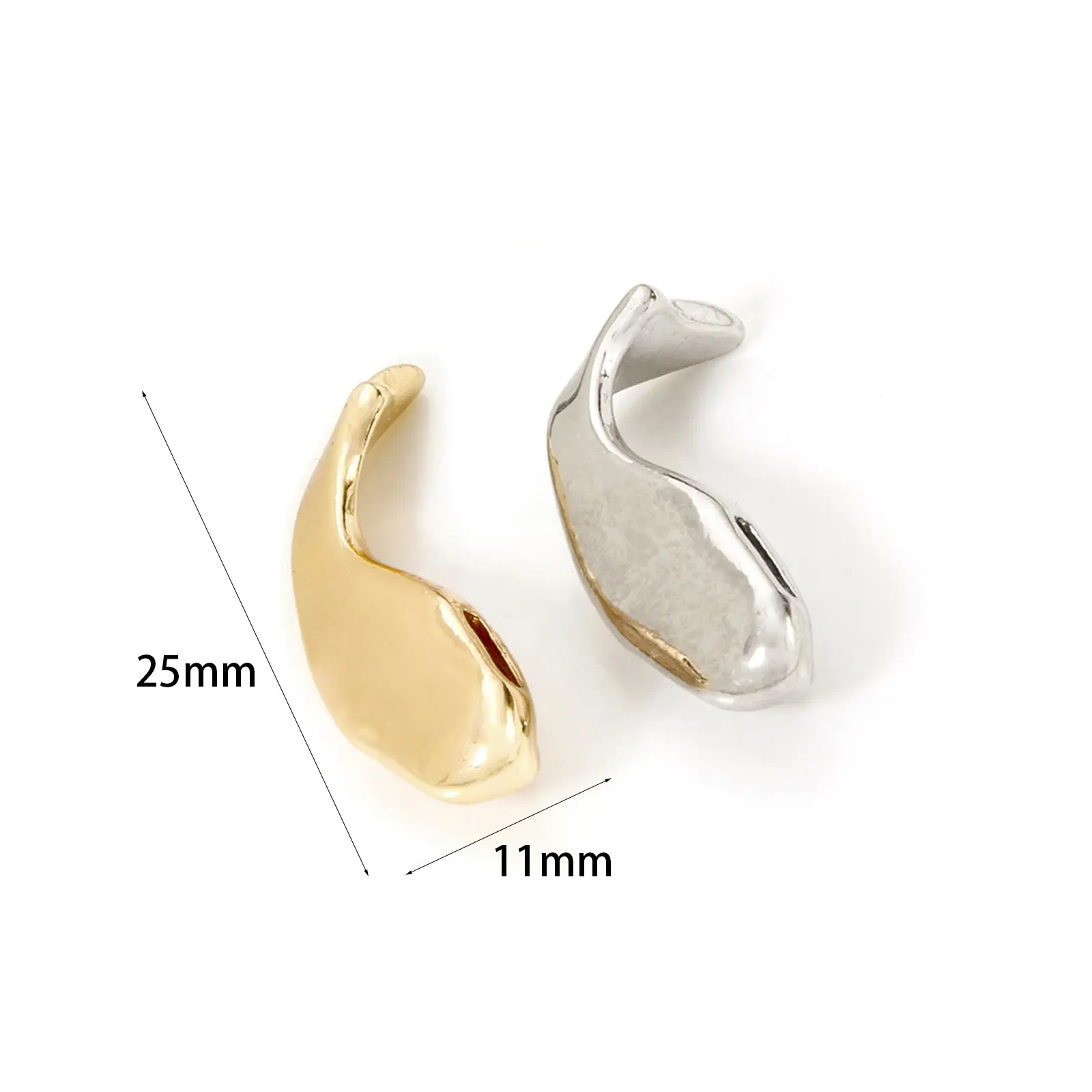 5 Piece Brass Ocean Jewelry Charms Gold Plated Whale Animal 3D Pendants For DIY Bracelet Necklace Jewelry Making 25mm x 11mm