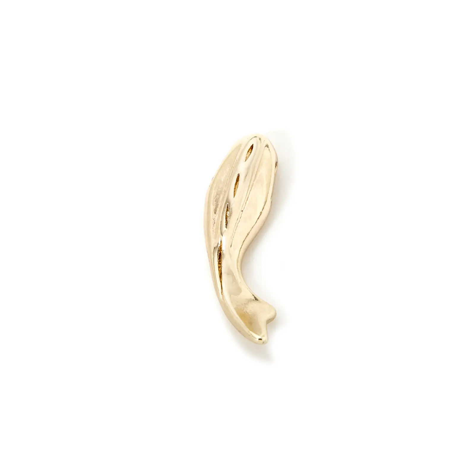 5 Piece Brass Ocean Jewelry Charms Gold Plated Whale Animal 3D Pendants For DIY Bracelet Necklace Jewelry Making 25mm x 11mm